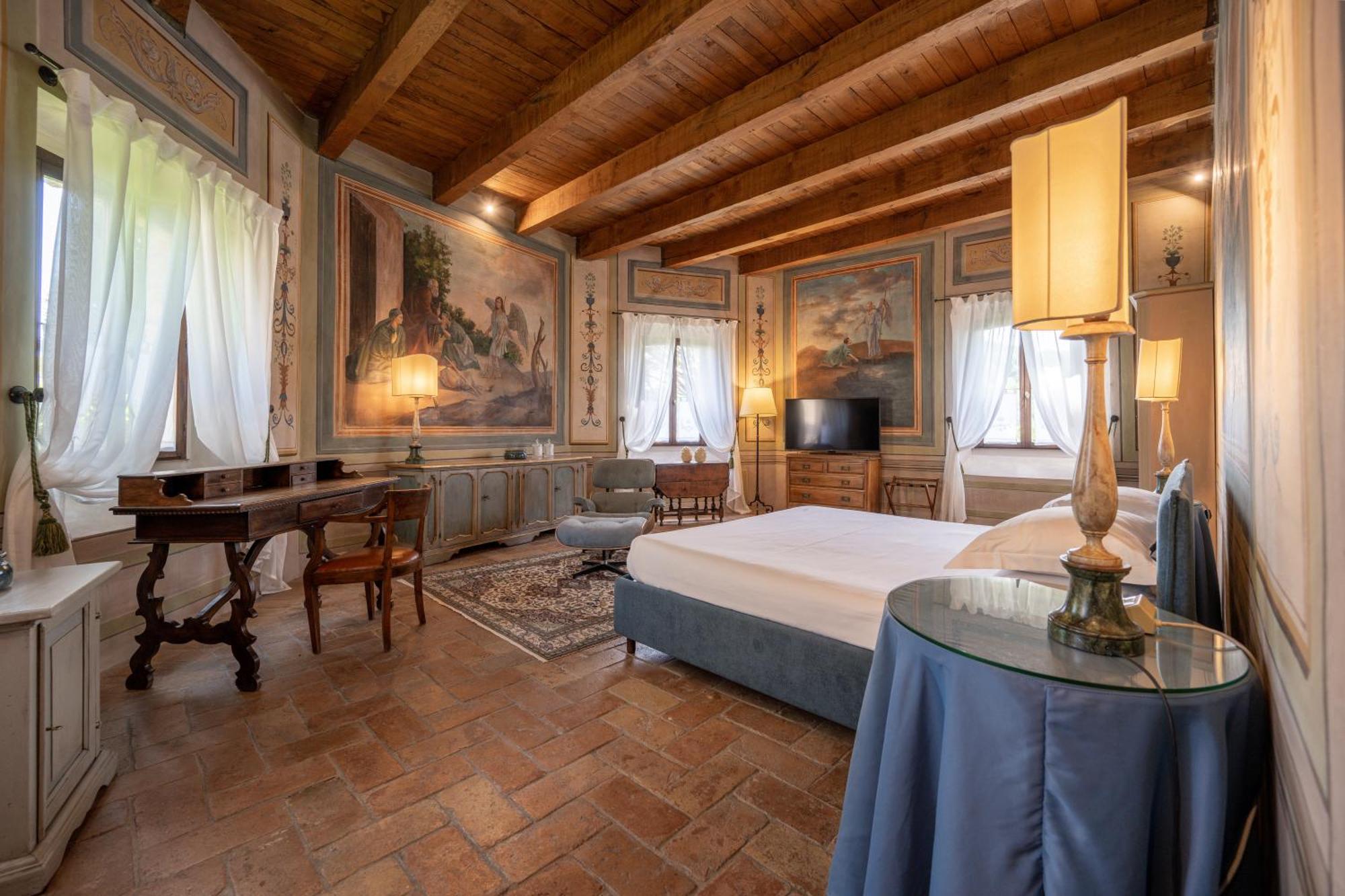 Palazzo Viviani Castello Di Montegridolfo Hotel Ruang foto